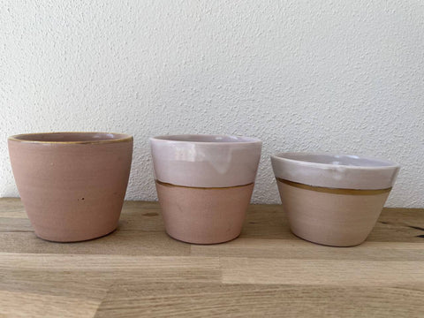 Kaffeebecher rosa